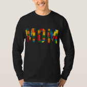Mama Brick Builder Funny Blocks Master Builder T-Shirt (Vorderseite)