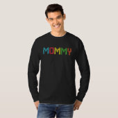 Mama Brick Master Builder Bausteine Familie T-Shirt (Vorne ganz)