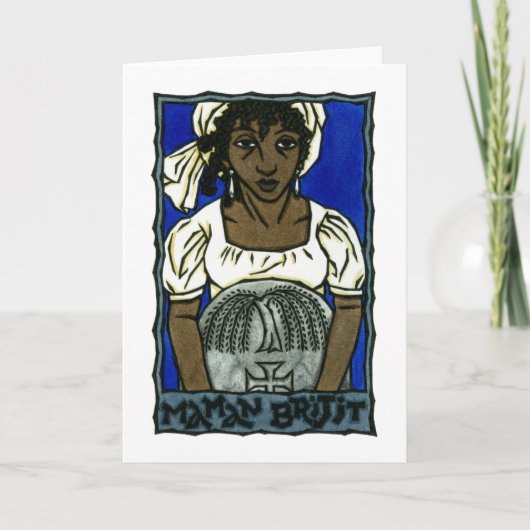 Mama Brijit Greeting Card Karte (Vorderseite)