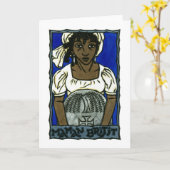 Mama Brijit Greeting Card Karte (Gelbe Blume)