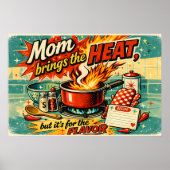 Mama bringt die Hitze Poster (Vorne)