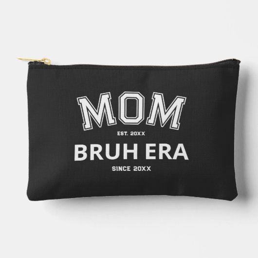 Mama Bruh Era Custom Year White Logo Black Zubehörtasche (Vorderseite)