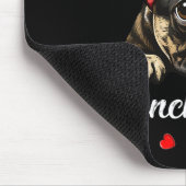 Mama Bulldog Mama Liebe Muttertag Mousepad (Ecke)