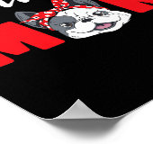 Mama - Bulldog Poster (Ecke)