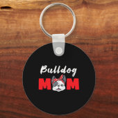 Mama - Bulldog Schlüsselanhänger (Vorderseite)