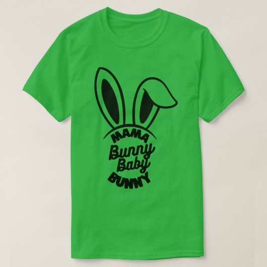 Mama Bunny Baby Geschenk Idee Mutter 2 T-Shirt (Design vorne)
