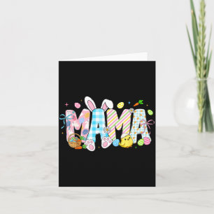 Mama Bunny Eier Lustig für Mama Frauen Mütter Karte