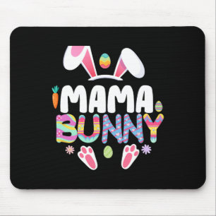 Mama Bunny Familie Matching Osterohren Bunny Women Mousepad