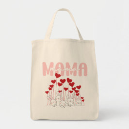 Mama Bunny Hearts Tasche - Niedliche Muttertagstas