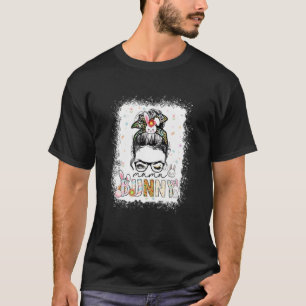 Mama Bunny Messy Bun Ostertag Nana Mimi Gigi Eas T-Shirt