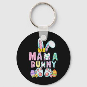 Mama Bunny Niedlich Osterfeier Mama Kaninchen Oste Schlüsselanhänger