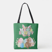 MAMA Bunny Oaster Group Eggs Hoppy Ostertag Tasche (Rückseite)
