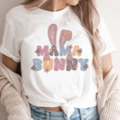 Mama Bunny Oaster Retro Spring Floral T-Shirt