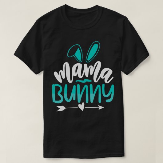 Mama Bunny Oaster T-Shirt (Design vorne)