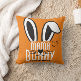 Mama Bunny Oster Elegante niedliche Familie Kissen