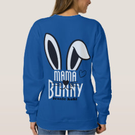 Mama Bunny Oster Elegante niedliche Familie Sweatshirt