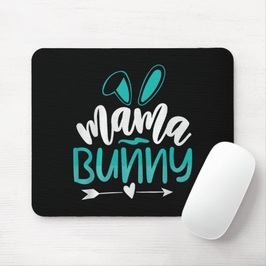 Mama Bunny Premium Tri-blend  Mousepad (Mit Mouse)