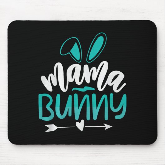 Mama Bunny Premium Tri-blend  Mousepad (Vorne)