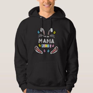 Mama Bunny Rabbit Osterfamilie Match Women Toddle Hoodie