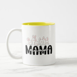 Mama Bunny Tasse - Niedliches Familienrabbit-Gesch