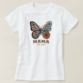 Mama Butterfly mit Jahr Osten. Matching Women's T-Shirt (Design vorne)