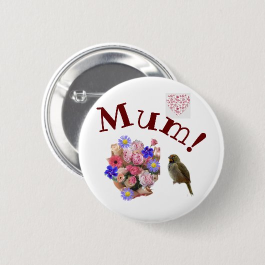 Mama! Button (Vorne & Hinten)