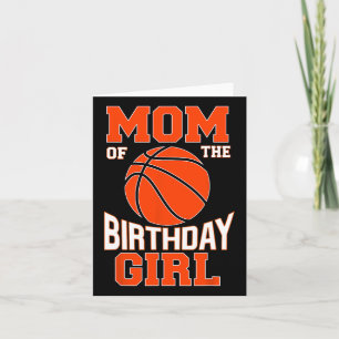Mama Bysketbyll Birthday Girl Family Byller B-Tag Karte