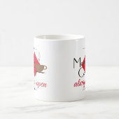Mama Café immer geöffnet Kaffeetasse (Mittel)