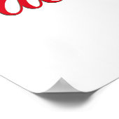 Mama Café immer geöffnet Poster (Ecke)