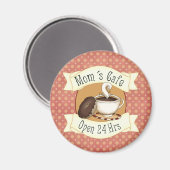 Mama Café Magnet (Vorderseite/Rückseite)