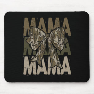 Mama Camouflage Coquette Bow Jagd auf Mama Mama Mousepad