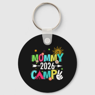 Mama-Camp 2026 Familienurlaub Sommer-Camping Schlüsselanhänger