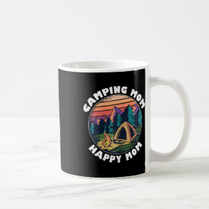 Mama Camping T-Shirt Happy Camping Mama Camper-Ges Kaffeetasse