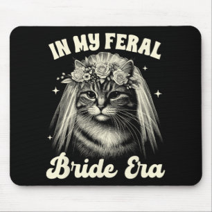 Mama Cat Bridal Hochzeit in meiner Freizeit Mousepad