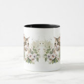 Mama Cat mit Kitten Tasse (Zentrum)