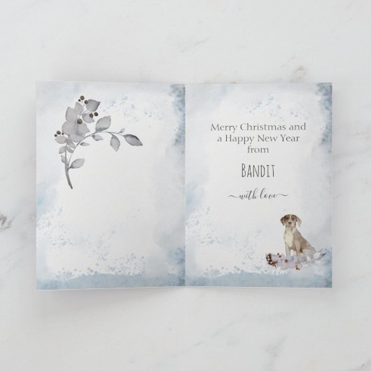 Mama Catahoula Leopard Weihnachten (Innenseite)