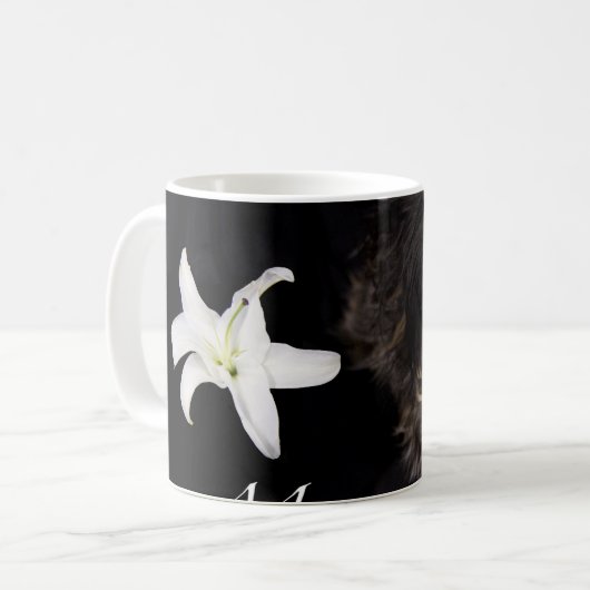 Mama... Cavalier King Charles Spaniel Kaffeetasse (Vorderseite Links)