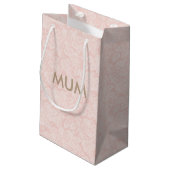 Mama Celebrations Kleine Geschenktüte (Rückseite Schrägansicht)