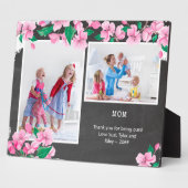 Mama Chalkboard und Cherry Blossom 2 Foto Fotoplatte (Seite)