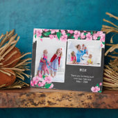 Mama Chalkboard und Cherry Blossom 2 Foto Fotoplatte (Seite)