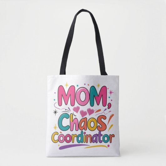 Mama Chaos Koordinator - Funny Giftful Mama Tasche (Vorderseite)