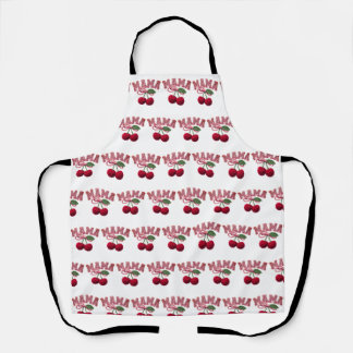 Mama Cherry Apron – Lustige Küchenschürze für Mama Schürze