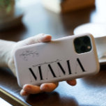 Mama | Chic Boho Lettering & Floral Case-Mate iPhone Hülle<br><div class="desc">Der Sleek-Handy-Fall weist eine moderne Typografie auf, in der es heißt: "Meine beststen Segnungen nennen mich Mama", mit einem niedlichen Blumenstrauß-Arrangement. Rosa Hintergrundfarbe kann in jede Farbe geändert werden. Personalisieren Sie Ihre individuelle Nachricht. Verwenden Sie die Entwurfswerkzeuge, um eine beliebige Hintergrundfarbe auszuwählen, Fotos hinzuzufügen, Textfarben und Schriftart zu ändern, um...</div>