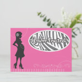 Mama Chic Einladung (Stehend Vorderseite)