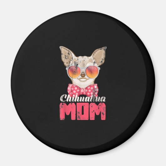 Mama Chihuahua Magnet (Vorne)