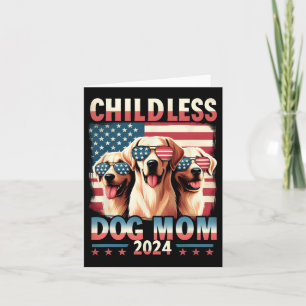 Mama Childless Dog Mama 2024 Kamala Harris Dog Lov Karte