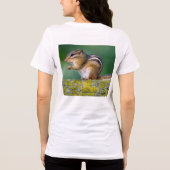 Mama Chipmunk Tri-Blend Shirt (Rückseite)
