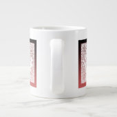 Mama Christmas Candy Canes Jumbo Tasse (Rückseite)