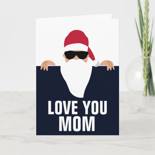 MAMA CHRISTMAS LIEBE SIE KARTEN (Vorderseite)