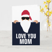MAMA CHRISTMAS LIEBE SIE KARTEN (Gelbe Blume)